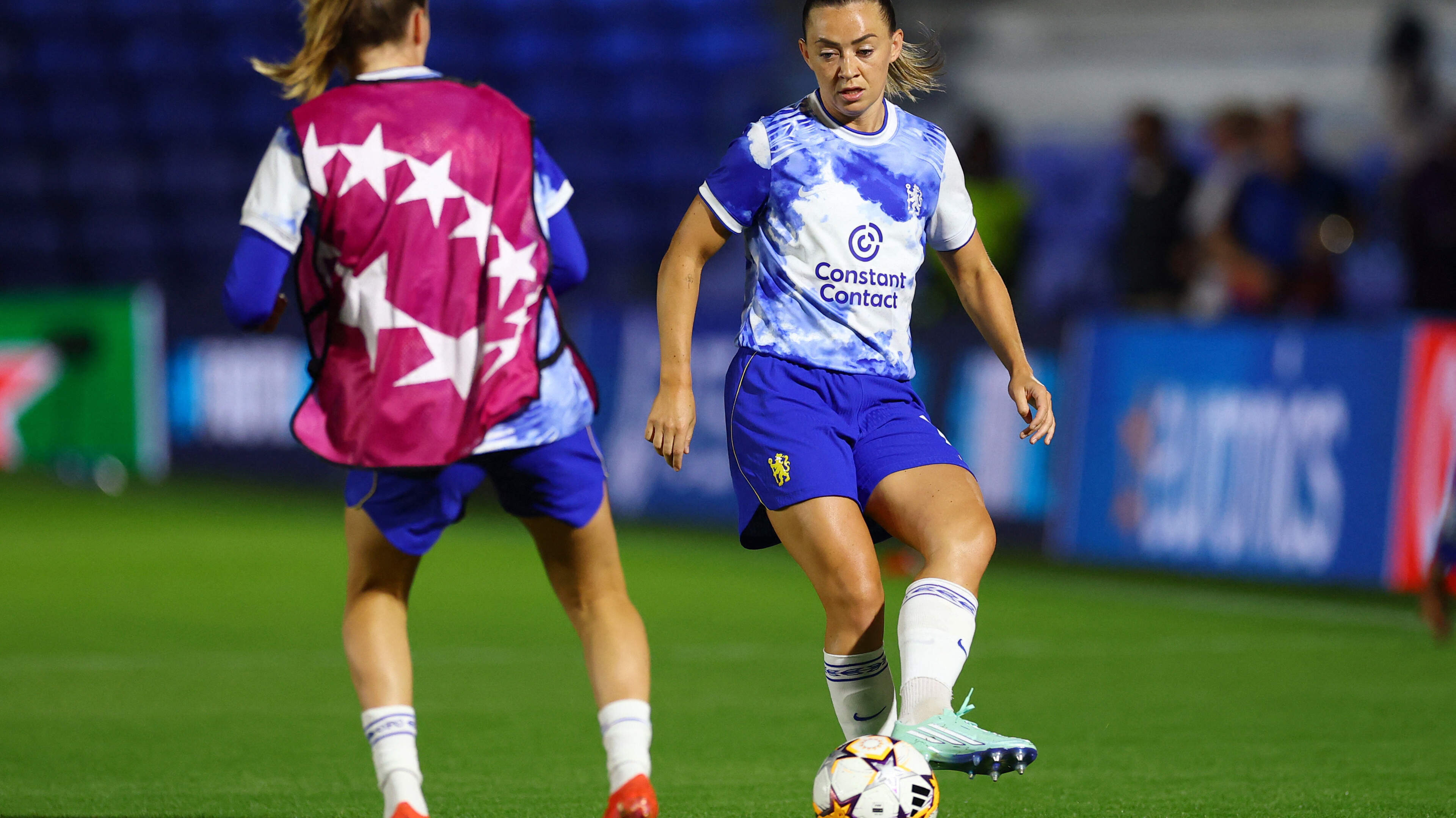 Katie McCabe helps Chelsea to nervy Champions League win over Austria Vienna